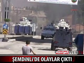 YÜKSEKOVA'DA OLAYLAR ÇIKTI