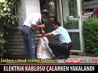 PİŞKİN HIRSIZ SUÇÜSTÜ YAKALANDI