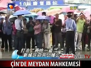 MEYDAN MAHKEMESİ'NDE TEŞHİR ETTİLER