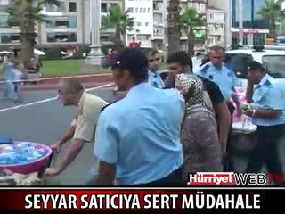 ZABITADAN SEYYAR SATICIYA SERT MÜDAHALE
