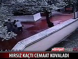 HIRSIZ KAÇTI CEMAAT KOVALADI