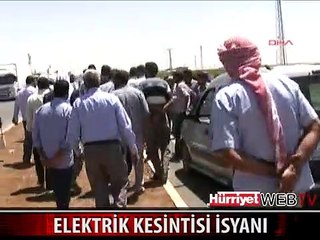 ŞANLIURFA SAVAŞ ALANINA DÖNDÜ