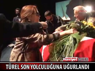 CÜNEYT TÜREL SON YOLCULUĞUNA UĞURLANDI