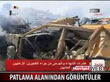 ŞAM'DAKİ PATLAMALARDAN İLK GÖRÜNTÜLER