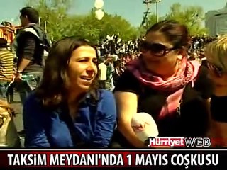 AYŞE ARMAN TAKSİM MEYDANI'NDA