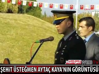 ŞEHİT ÜSTEĞMENDEN GERİYE BU GÖRÜNTÜLER KALDI