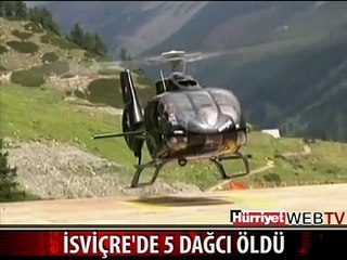 LAGGINHORN DAĞI'NA TIRMANAN 5 DAĞCI ÖLDÜ