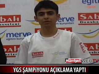 YGS ŞAMPİYONU KONYA'DAN