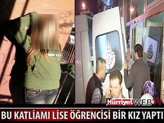 GENÇ KIZ KOMŞUSU VE KIZINI BIÇAKLAYARAK ÖLDÜRDÜ