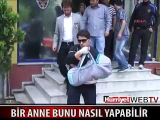 BEBEĞİ ÇÖP KONTEYNERİNİN YANINA BIRAKTILAR