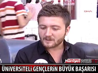 İZMİRLİ GENÇLERİN BÜYÜK BAŞARISI