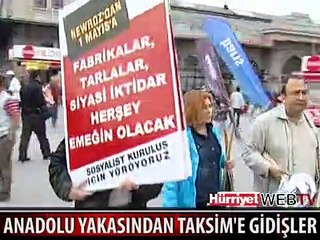 KADIKÖY'DEN KUTLAMALARA KATILACAK GRUPLAR YOLA ÇIKTI