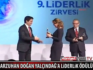 ARZUHAN DOĞAN YALÇINDAĞ'A LİDERLİK ÖDÜLÜ