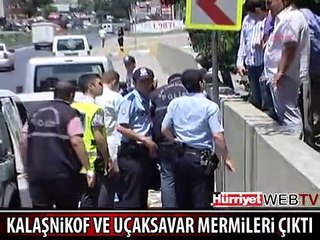 TAVUKÇU DERESİ'NDEN KALAŞNİKOF VE UÇAKSAVAR MERMİLERİ ÇIKTI