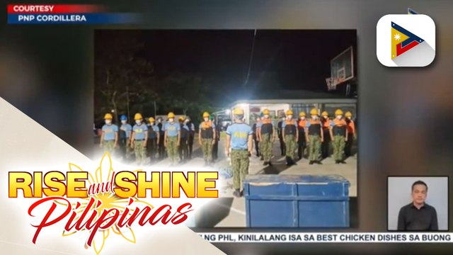 PRO-Cordillera, agad na nakipag-ugnayan sa mga LDRRMO bilang paghahanda sa epekto ng bagyong Neneng