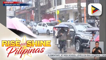 Ilang lugar sa Baguio City, binaha