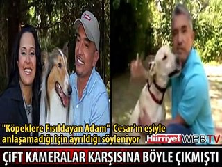 KÖPEKLERE FISILDAYAN ADAM KARISINA FISILDAYAMADI