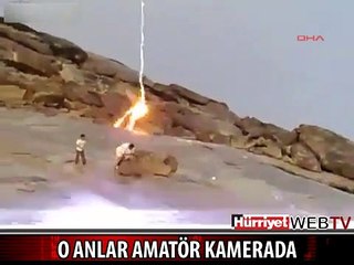 YILDIRIM BÖYLE DÜŞTÜ