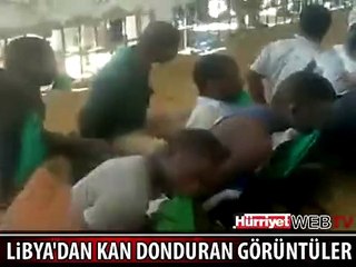LİBYA'DA SİYAHİ İŞÇİLERE BAYRAKLI İŞKENCE