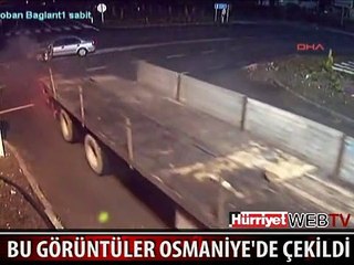 OSMANİYE'DE MOBESE'YE YANSIYAN İLGİNÇ ANLAR