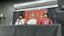 Lincoln Riley, Caleb Williams address the media after USC's loss to Utah
