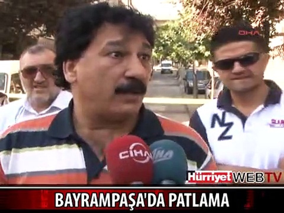 BAYRAMPAŞA'DA PATLAMA