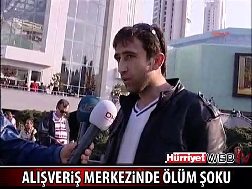 ALIŞVERİŞ MERKEZİNDE ÖLÜM ŞOKU