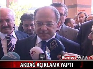 BAKAN AKDAĞ'DAN 28 ŞUBAT AÇIKLAMASI