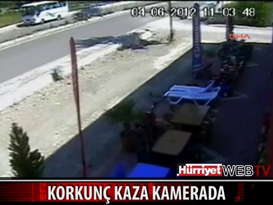 KAZA ANI SANİYE SANİYE GÖRÜNTÜLENDİ