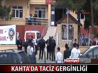 KAHTA'DA TACİZCİYE LİNÇ GİRİŞİMİ