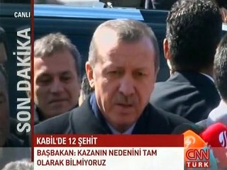 BAŞBAKAN ERDOĞAN HELİKOPTER KAZASIYLA İLGİLİ AÇIKLAMA YAPTI