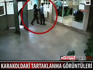 KARAKOLDAKİ O ANLAR GÜVENLİK KAMERASINDA