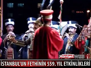 İSTANBUL'UN FETHİ KUTLAMALARINDAN MUHTEŞEM GÖRÜNTÜLER