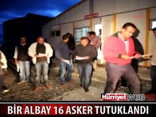 VAN'DA, GÖREVDEYKEN 2 PKK'LIYI ÖLDÜREN 1 EMEKLİ ALBAY İLE 16 ASKER TUTUKLANDI.
