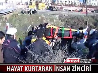 HAYAT KURTARAN İNSAN ZİNCİRİ