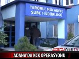 POLİS ADANA'DA MİT LOJMANLARINDA ARAMA YAPTI