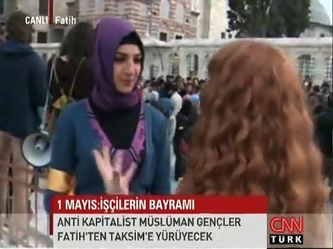 1 MAYIS TARİHİNDE BİR İLK! ANTİ-KAPİTALİST MÜSLÜMAN GENÇLER 1 MAYIS'TA