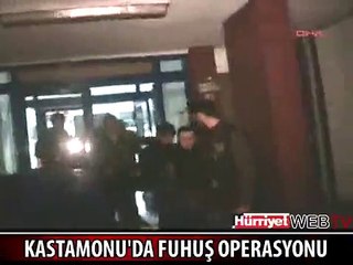 KASTAMONU'DA FUHUŞ OPERASYONU