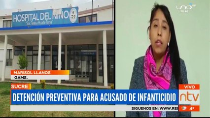 Detención preventiva a padre que atacó con un machete a su hijo en Sucre
