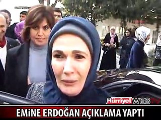 EMİNE ERDOĞAN BAŞBAKAN'IN SAĞLIK DURUMUYLA İLGİLİ AÇIKLAMA YAPTI