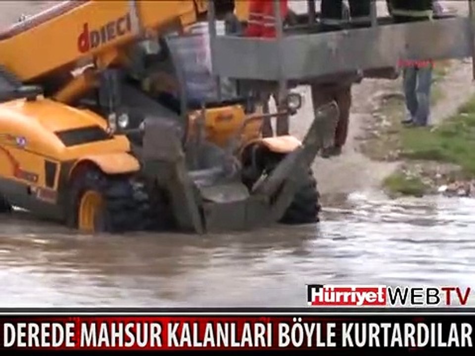 DEREDEN BÖYLE KURTARILDILAR