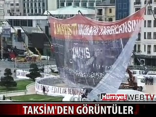 TAKSİM VE ÇEVRESİNDEN GÖRÜNTÜLER