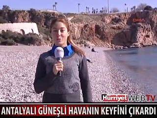 İÇ ISITAN BU GÖRÜNTÜLER AKDENİZ'DEN