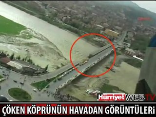 ÇÖKEN KÖPRÜNÜN HELİKOPTERDEN GÖRÜNTÜLERİ