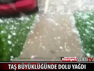 KASIRGA KOCA TIRLARI BÖYLE UÇURDU