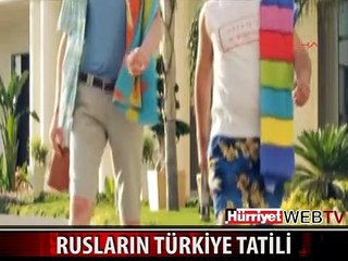 RUSLARIN TÜRKİYE TATİLİ BÖYLE FİLM OLDU