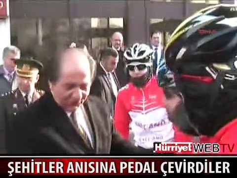 SARIKAMIŞ ŞEHİTLERİ İÇİN PEDAL ÇEVİRDİLER