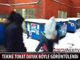 ABD'DE ÖLDÜRESİYE DAYAK KAMERADA