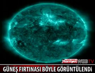 SON ALTI YILIN EN BÜYÜK GÜNEŞ FIRTINASI