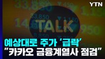 카카오 주가 8% 넘게 하락...환율, 장중 1,440원 돌파 / YTN